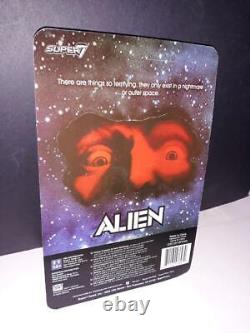 Super 7 Reaction Alien Early Movie Concept Poster Rare Blue Xenomorph Exclusive
