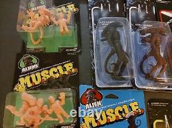 Super 7 reaction alien and MUSCLE alien lot of 16 new super 7 figures! Some rare