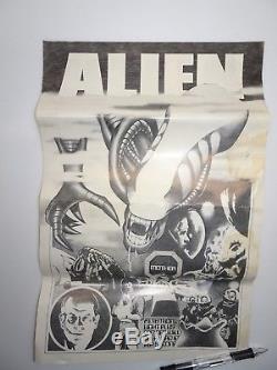 Super Rare Vintage 1979 Kenner 18 Alien With Box Action Figure Huge