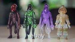 Super7 ReAction Alien Xenomorph Blind Buy Wave 3 Complete Set of 4 Super 7