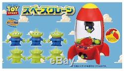 Takara Disney Toy Story Space Crane with 6 Little Green Men figures alien F/S