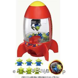 Takara Tomy Disney Toy Story Space Crane with 6 Little Green Men Alien Figures