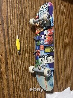 Tech Deck Alien Workshop ROB DYRDEK Handboard Kreeper Glow Trucks