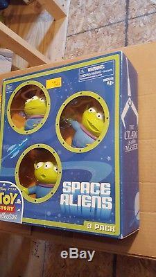 Toy Story Collection Space Aliens 3 Pack Disney Pixar NEW RARE 2010 Edition