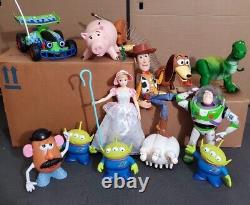 Toy Story Signature Collection Set Woody Buzz Hamm Bopeep Aliens Rex Slinkey RC