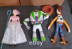 Toy Story Signature Collection Set Woody Buzz Hamm Bopeep Aliens Rex Slinkey RC