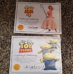 Toy Story Signature Collection Set Woody Buzz Hamm Bopeep Aliens Rex Slinkey RC