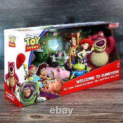 Toy Story Welcome To Sunnyside 7-Action Figure Set Target Exclusive 2010 Sealed