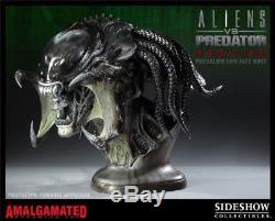 Ultra Rare Sideshow Aliens vs Predator PREDALIEN Life Size Bust #400023 sealed
