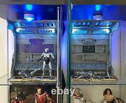 Unpainted Industrial Diorama Full Set. Neca, Mezco, Marvel Legends, Black Series