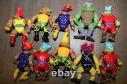 VINTAGE 90s ACTION FIGURES TOXIC CRUSADERS STONE PROTECTORS BIKER MICE FROM MARS
