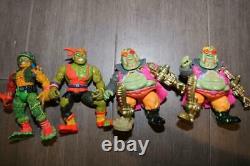 VINTAGE 90s ACTION FIGURES TOXIC CRUSADERS STONE PROTECTORS BIKER MICE FROM MARS