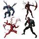 Venom Carnage Action Figure Collectible Venom Doll Model PVC Toy Joints Movable