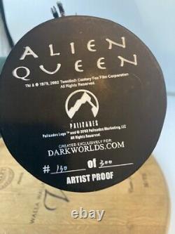 Very Rare 2002 Palisades Alien Queen Bust 10 Tall Artist Proof #130 Of 300