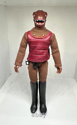 Vintage 1974 Mego 8 Star Trek Alien GORN Action Figure with Belt