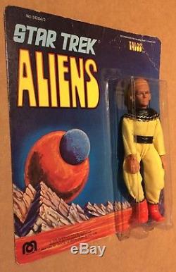 Vintage 1976 Mego original Star Trek Aliens Talos Action Figure Unpunched MOC