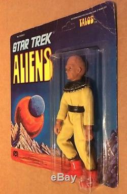 Vintage 1976 Mego original Star Trek Aliens Talos Action Figure Unpunched MOC
