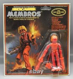 Vintage 1979 Mego MICRONAUTS alien MEMBROS figure MOC Sealed ORANGE Variant toy