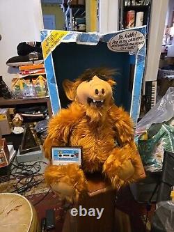 Vintage 1987 Coleco Talking Alf The Story Telling Alien With Box And A Cassette