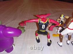 Vintage 1996 Space Jam Monstars Action Figure Set Warner Bros RARE