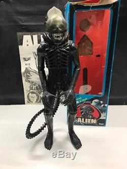 Vintage Alien 18 Figure With Box And Poster (1979 Kenner)