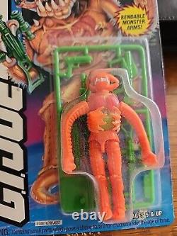 Vintage G. I. Joe 1994 Star Brigade CARCASS Alien HASBRO Carded Cobra