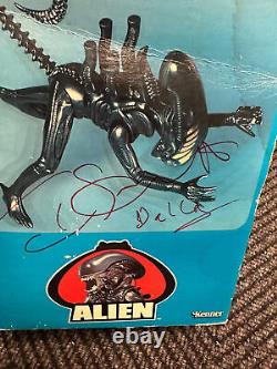 Vintage Kenner Alien Figure Signed by Several Original Cast Members