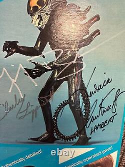 Vintage Kenner Alien Figure Signed by Several Original Cast Members