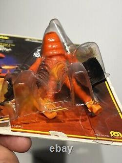 Vintage Mego Micronauts 1979 Alien Lobros Loose with Cut Bubble And Card-back NM