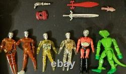 Vintage Mego Micronauts Collection Lot Parts Pieces