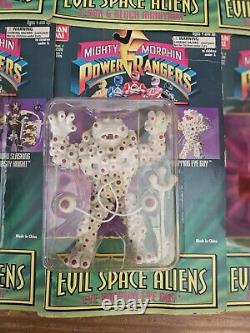 Vintage Mighty Morphin Power Rangers Evil Space Aliens 5-6 Figure Lot (1994)