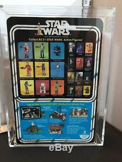 Vintage Star Wars 1978 Kenner Greedo 21 Back A AFA 80 (80,80,90) Cantina Alien