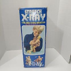 Vintage Stretch X-Ray Figure In Box 1979 Kenner RARE