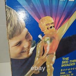 Vintage Stretch X-Ray Figure In Box 1979 Kenner RARE