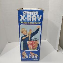 Vintage Stretch X-Ray Figure In Box 1979 Kenner RARE