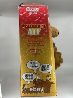 Wisecracking ALF Doll, The Outspoken Talking Alien with Box Works