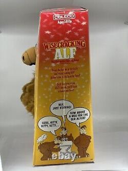 Wisecracking ALF Doll, The Outspoken Talking Alien with Box Works